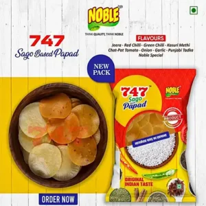 747 Sago Rice Papad