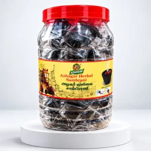 Azhagar Herbal Sambrani (Bottle - 50 Pieces)