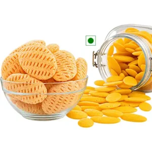 Fryums 3D Papad - Oval (Yellow)