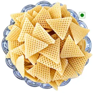 Fryums 3D Papad - Triangle (White)